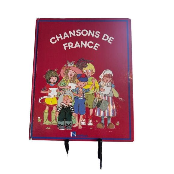 CHANSONS DE FRANCE Illustrated book French language - Picture 3 of 8
